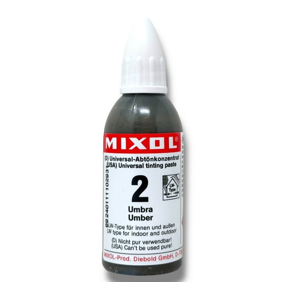 Mixol - A Multipurpose Tinted Base & Universal Colorant ( Umber 20ml #02 )