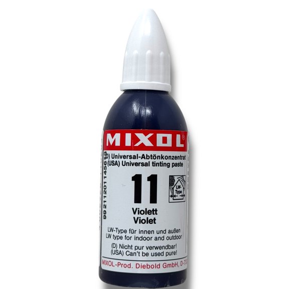 Mixol - A Multipurpose Tinted Base & Universal Colorant ( Violet 20ml #11 )