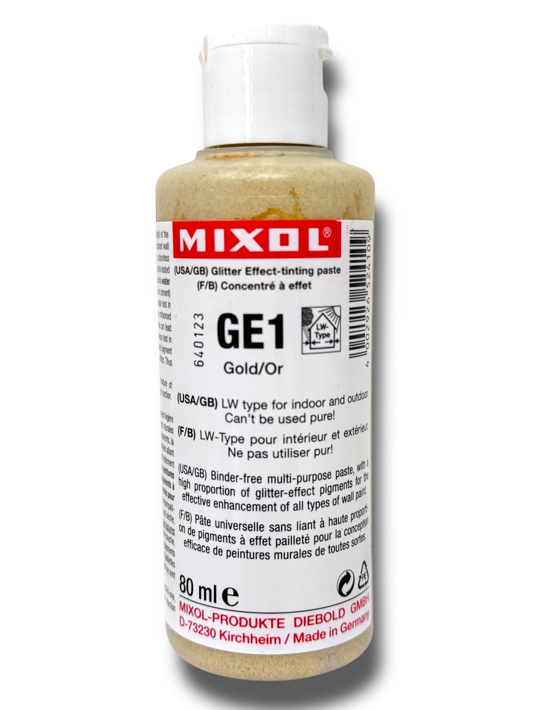 Mixol - Glitter Effect Tinting Paste ( Gold Glitter GE1 )