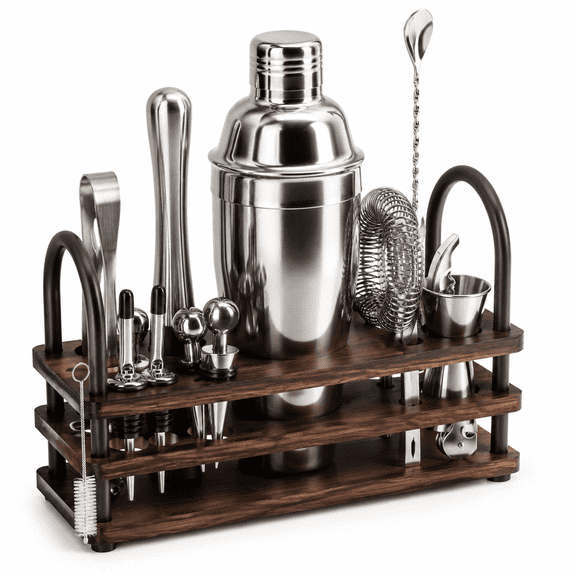 Cocktail Bar Collection Mixology Bartender Kit Bar Set | 14-piece Cocktail Shaker Martini ...