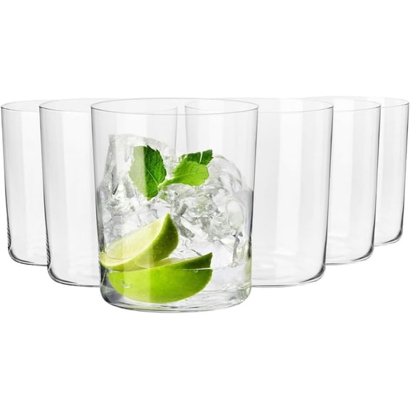 Mixology Cider Glasses, 16.9 oz Set of 6, Quality Glass, Elegant and Modern Design, Ideal for Cider, , ,