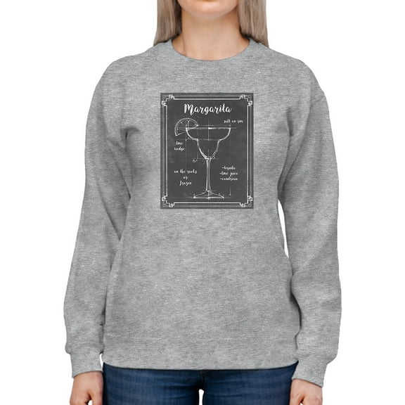 Mixology Margarita Sweatshirt Women -Ethan Harper Designs, Female Medium