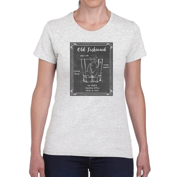 Mixology Old Fashioned T-Shirt Women -Ethan Harper Designs, Female 3X-Large