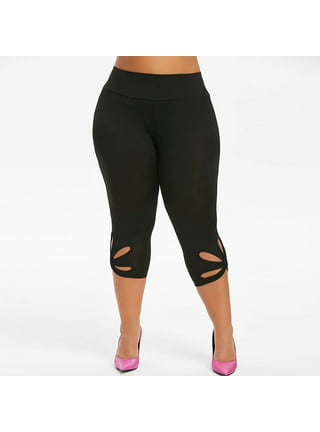 Mixpiju Summer Pants for Women Casual Plus Size, Capri Pants for