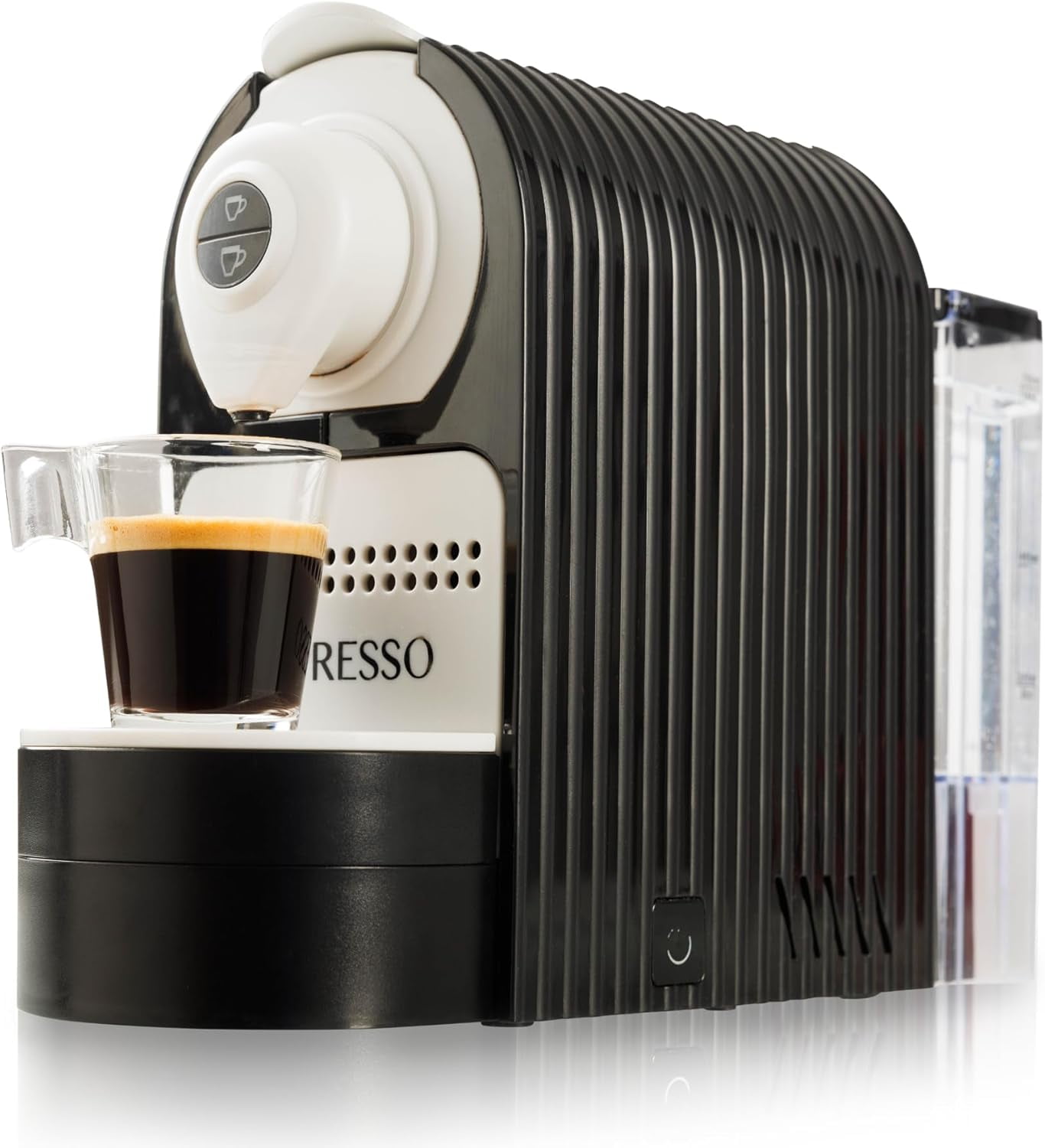 Compact Black Plastic Nespresso Compatible Espresso Machine
