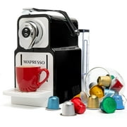 Mixpresso Espresso Machine for Nespresso Capsules 19-Bar Single Serve Coffee Maker, Black