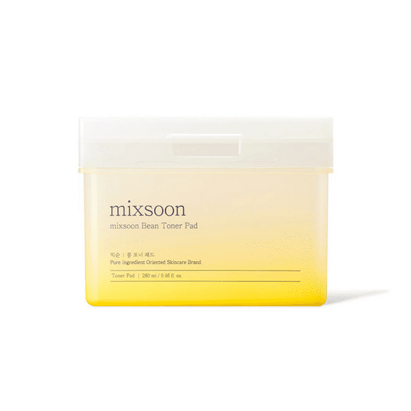 Mixsoon Bean Facial Toner Pads Skincare, 120 count