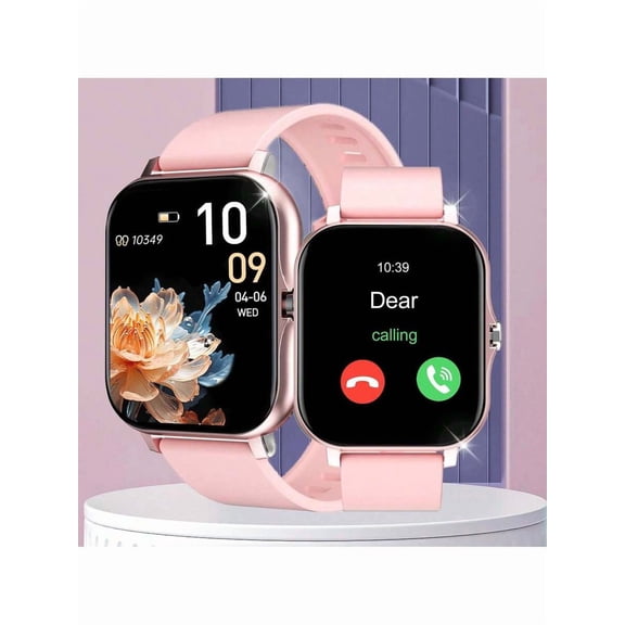 MixtataDi Smart Watch,Multifunctional Sports Smartwatch, Wireless Calls/Wireless Music, Message Notification,Customizable Watch Faces, Multiple Sports Modes, Compatible With Android & IOS,Unisexo