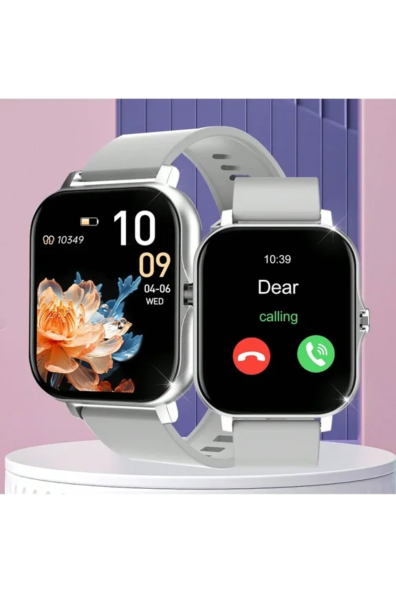 MixtataDi Smart Watch,Multifunctional Sports Smartwatch, Wireless Calls/Wireless Music, Message Notification,Customizable Watch Faces, Multiple Sports Modes, Compatible With Android,Unisexo