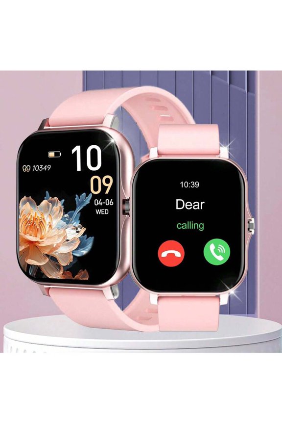 MixtataDi Smart Watch,Multifunctional Sports Smartwatch, Wireless Calls/Wireless Music, Message Notification,Customizable Watch Faces, Multiple Sports Modes, Compatible With Android & IOS,Unisexo