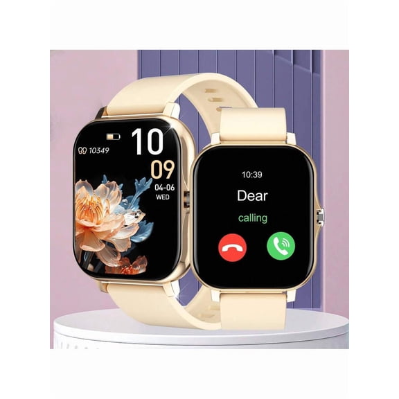 MixtataDi Smart Watch,Multifunctional Sports Smartwatch, Wireless Calls/Wireless Music, Message Notification,Customizable Watch Faces, Multiple Sports Modes, Compatible With Android & IOS,Unisexo