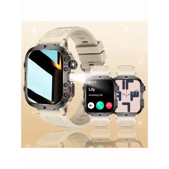 MixtataDi Smart Watch,Wireless Calling /Dial, Various APP Reminders,Suitable For Men And Women,Sports Watches,Information Reminder,For IOS/Andriod