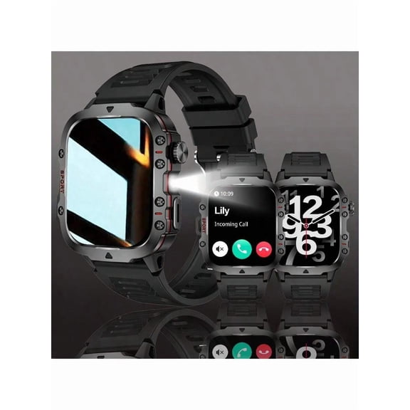 MixtataDi Smart Watch,Wireless Calling /Dial, Various APP Reminders,Suitable For Men And Women,Sports Watches,Information Reminder,For IOS/Andriod