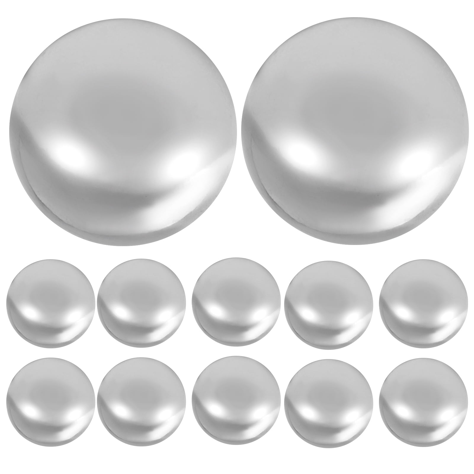 12 Pcs Stainless Steel Bearing Balls 12mm Precision Roller Balls in Dispenser Bottle