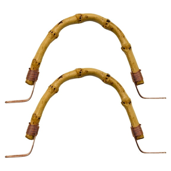 Mixtlocalior 2pcs Bamboo Teapot Handles Kettle Handle Replacement Teapot Handle Teapot Accessories