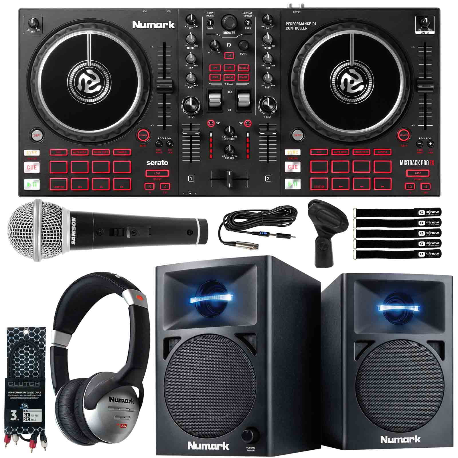 Numark Mixtrack Pro II DJコントローラー　オールセット Mixtrack Pro FX Audio Sound System: 2-Deck DJ Controller Complete