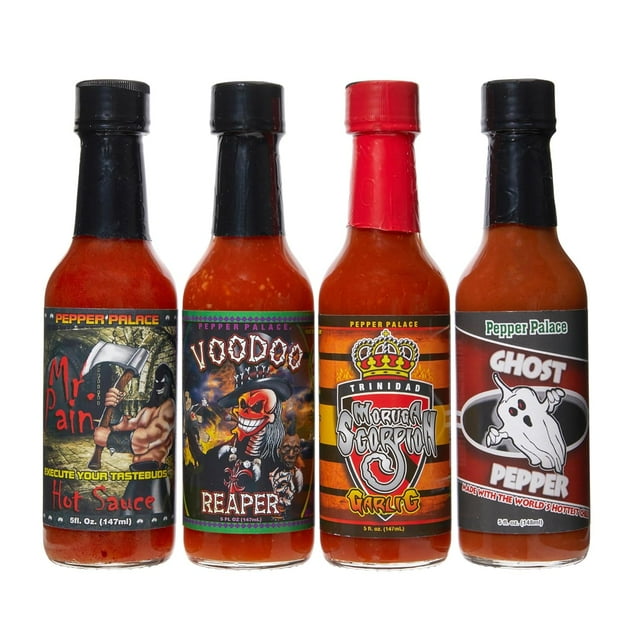 Mixtreme Hot Sauce Gift Pack Mr Pain, Voodoo Reaper, Ghost Pepper
