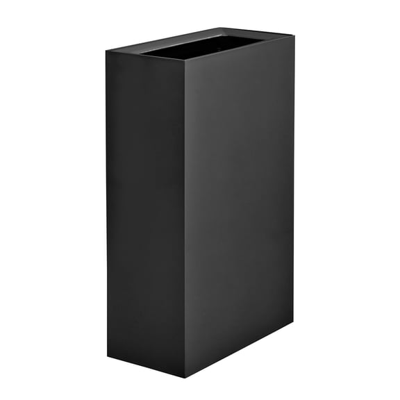 Mixx Recycling Center Rectangular Receptacle, 29 gal, Steel, Blue, Ships in 1-3 Business Days