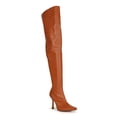 thumbnail image 1 of Mixx Shuz Square Toe Sleek Thigh High Boot 20401, 1 of 4