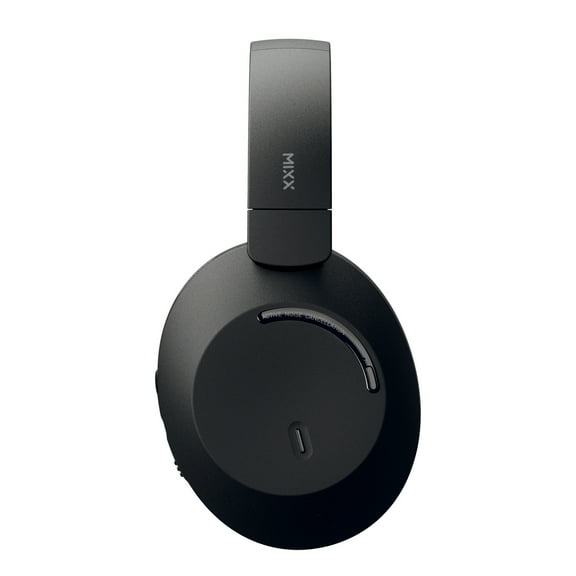 Mixx StreamQ C4 ANC Built-in Microphone Bluetooth Over-Ear Headphones , Black , USC4-BK-BK-022