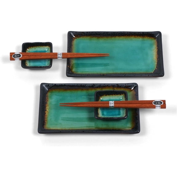 Miya Kosui Sushi Set, Green