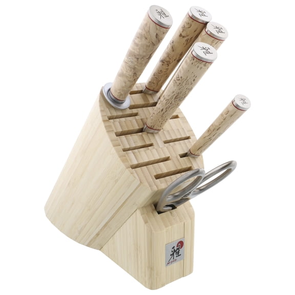 Miyabi Birchwood SG2 7 Piece Knife Block Set