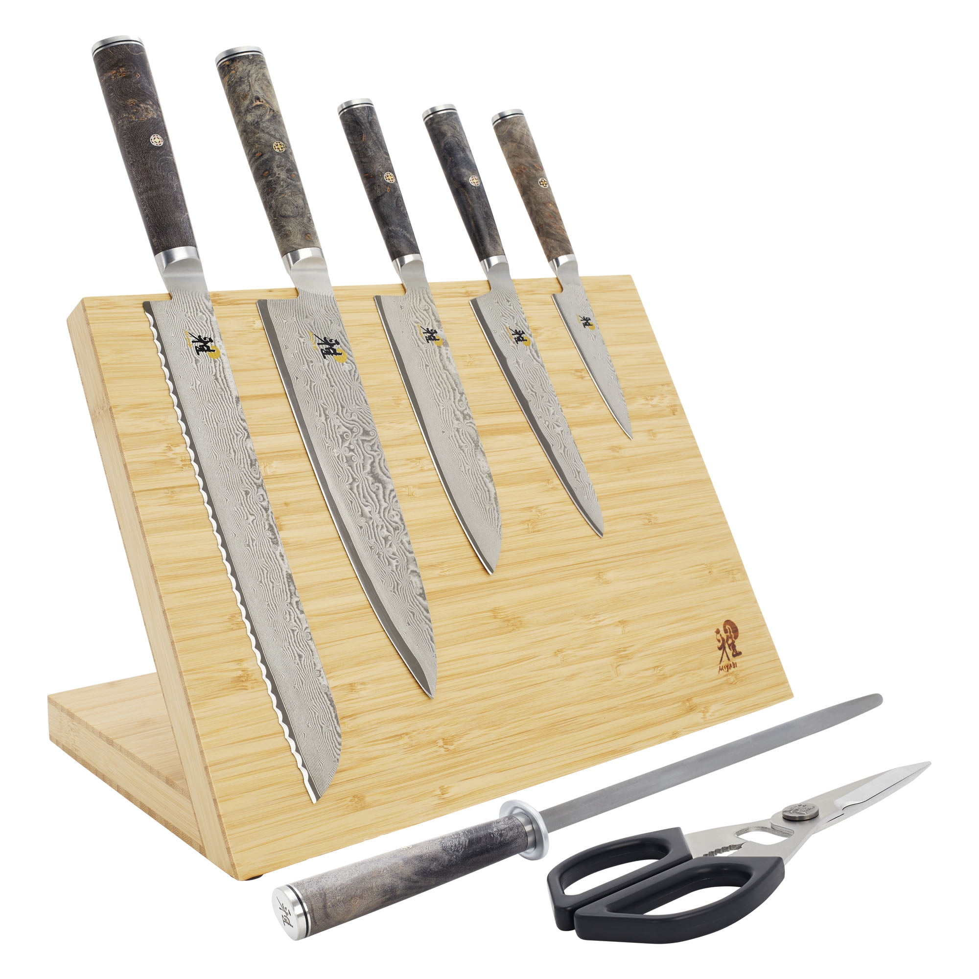 Miyabi Black 5000MCD67 8-piece Knife Block Set