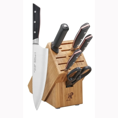 Miyabi - Evolution 7-pc Knife Block Set - Brown