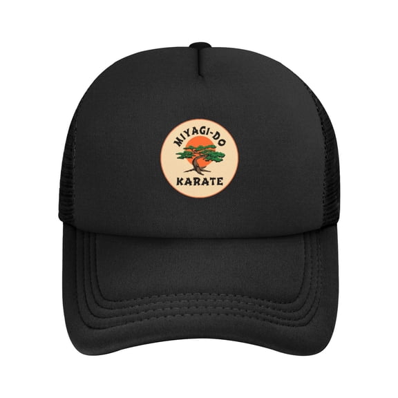Miyagi Do Karate Solid Color Lightweight Adult Mesh Baseball Cap