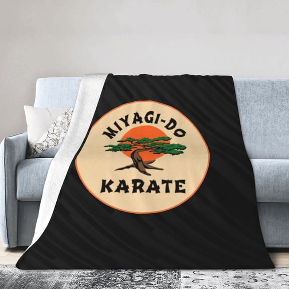 Miyagi Do Karate Ultra-Soft Micro Fleece Blanket Multi-Size Flannel Blanket