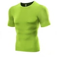 thumbnail image 1 of Miyanuby Compression Shirts for Men Short Sleeve Workout Running Dry Fit T-Shirt Slimming Sports Baselayer T-Shirts Tops Athletic Workout Muscle Shirts, S-3XL, 1 of 6