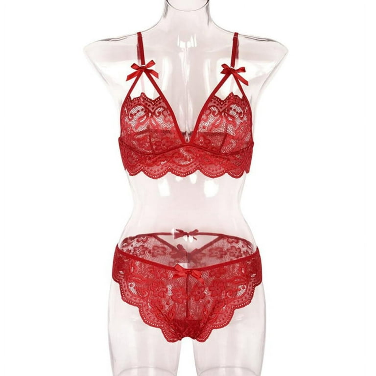 Miyanuby Sexy Bra and Panty Set Lingerie Set for Women 2 Piece