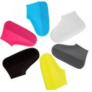 Miyanuby Waterproof Silicone Shoe Covers for Men Women Kids, Rain Boot Shoe Cover, Washable Reusable Silicone Shoe Covers, Slip-resistant Shoe Covers, Reusable Overshoes for Camping