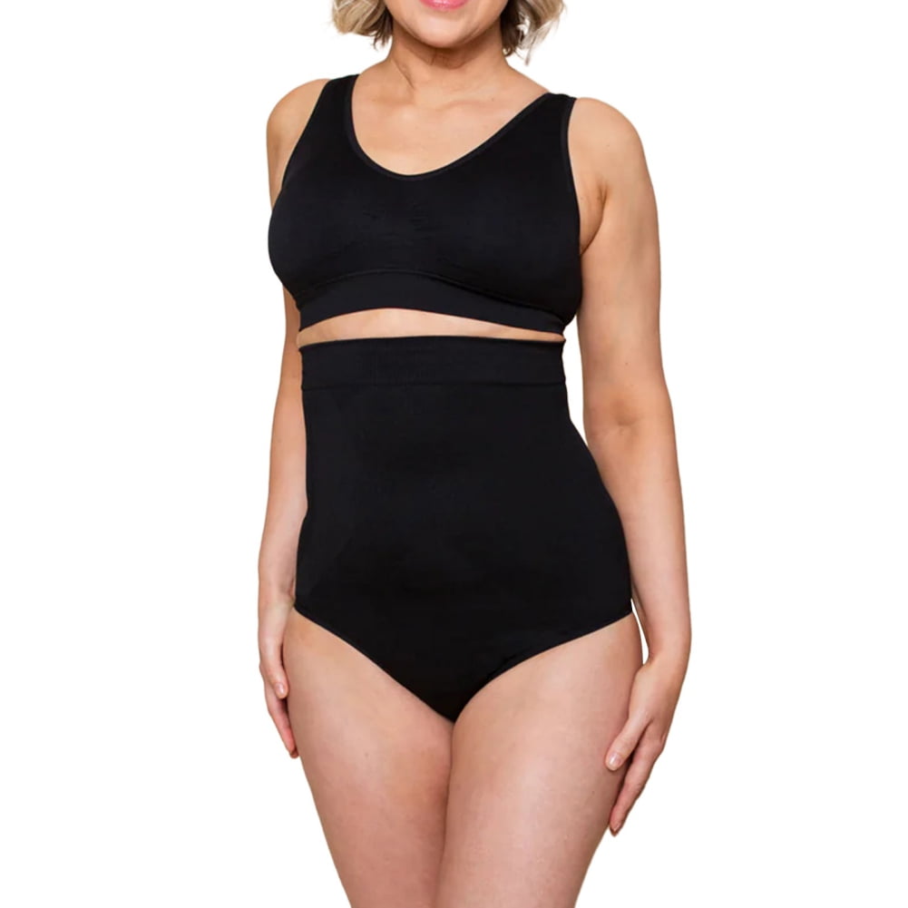 MOIWP Shapewear Lingerie for Women Tummy Control Body Shaper with Zipper  and Hook (as1, alpha, m, regular, regular, Black) at  Women's  Clothing store