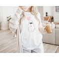 thumbnail image 1 of MiyazakiLy Be My Boo Sweatshirt, Ghost Sweater, Valentines Day Gift, XOXO Sweatshirt, Women Valentines Day Sweatshirt, Heart Sweatshirt, 1 of 4