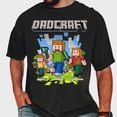 thumbnail image 1 of MiyazakiLy DadCraft Shirt, Personalized Pixel Gaming Dad Family Father’s Day , Tee, 1 of 4