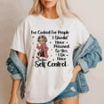 thumbnail image 1 of MiyazakiLy Funny Self Control Grandma T Shirt, Sarcastic Quote Graphic Tee, Humorous Cooking Shirt for Women, Novelty Gift Idea, 1 of 4