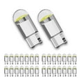 Miytsya 30 Pieces 194 OIF8 LED Car Light Bulb 168 2825 W5W T10 Wedge