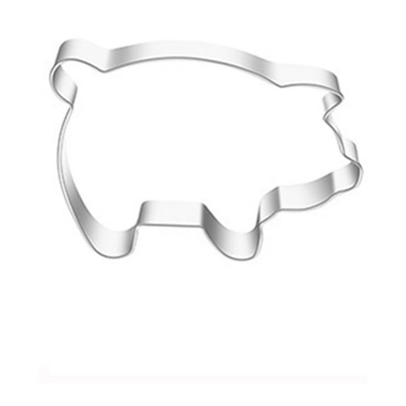 Miyuadkai 1Pc Cartoon Pig Animal Shape Cutting Die Stainless Steel Cookie Mold, Set Cookie Cutters Shape Diy Stainless Sweet For, 1Pc Mold