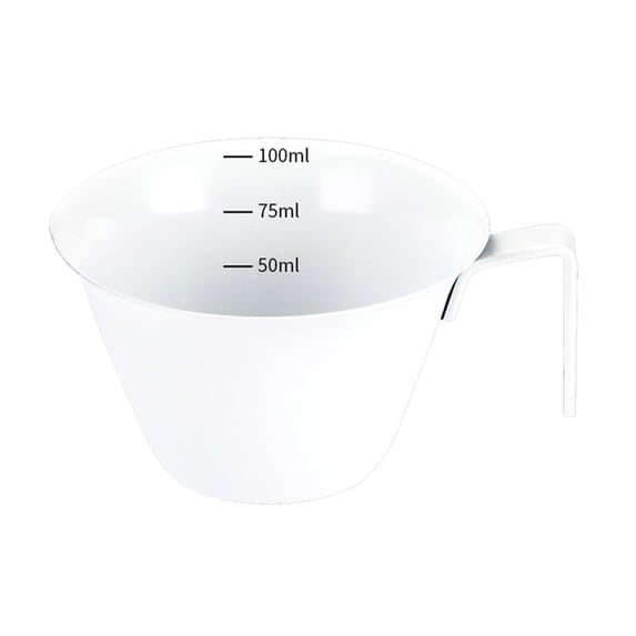 Miyuadkai 304 Stainless Steel Coffee Extraction Cup with Scale Measuring Cup White - Accurate Shot Cups for Coffee Shops & Home Brewing | Ideal for Fall Brewing Sessions
