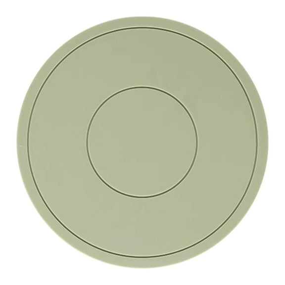 Miyuadkai Under 5 $, Silicone Heat Insulation Placemat Pot Mat 16Cm Matcha Green Anti-Slip Rubber Trivet for Kitchen Countertop Cup Bowl Table Protection