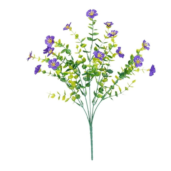 Miyuadkai Up to 65% Off! [Artificial Flowers], 35" Artificial Morning Glory & Plant Outdoor/Indoor Hanging Decor for Porch Garden Patio and Home, 1 Bouquet