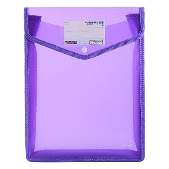 Miyuadkai A5 Colored Accordion Style Document Organizer with Snap Buttons GC, Waterproof Student Exam Paper and Receipt Bag 25x19x6 cm, Great for Back to Schol