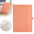 thumbnail image 1 of Miyuadkai A5 Hard-cover Ruled Notebok Thick Paper, Journal for Sketching Drawing and Study Notes, Lined Notepad for Daily Recording and Doodling – Pink, 1 of 9