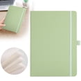 thumbnail image 1 of Miyuadkai A5 Lined Hard-cover Notebok Thick Paper, Journal for Sketching Drawing and Study, Dustproof Design for Daily Note Taking – Light Green, 1 of 9