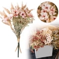 thumbnail image 1 of Miyuadkai Artificial Wildflower Bouquet, Fresh Keeping Fabric Flowers Decor for Room Natural Touch, Faux Wild Flower Arrangement for Home Vase, 1 of 9