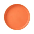 thumbnail image 1 of Miyuadkai Baking Trays Clearance Macaron Spit Bone Dish Spit Bone Dish Household Snack Small Dish Pickle Dish Plastic Snack Cake Dish Dining Table Garbage Plate Kitchen Clearance Orange, 1 of 1