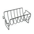 thumbnail image 1 of Miyuadkai Barbecue Grill Clearance Bbq Rib Rack for Or Grill Sturdy and Non Stick Can Be Used for Grills Grilled Chicken Rack Holds Up to 5 Small Ribs Grilled Meats and Bbq Gifts Kitchen Black, 1 of 9