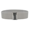 thumbnail image 1 of Miyuadkai Belt Buckle Stretch Dress Belt Lady Elastic Waist Wide Belts Women Wide Fashion Belt Accessory Grey, 1 of 2