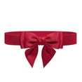thumbnail image 1 of Miyuadkai Belt Women Cute Bow Wide Elastic Waist Belt Adorable Dress Accessory Accessory Red, 1 of 6